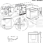 Духовой шкаф электрический Electrolux KOEAP31WT черный, встраиваемый, фото7