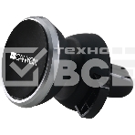 Держатель автомобильный Canyon Car Holder for Smartphones,magnetic suction function ,with 2 plates(rectangle/circle), black ,40*35*50mm 0.033kg, фото2