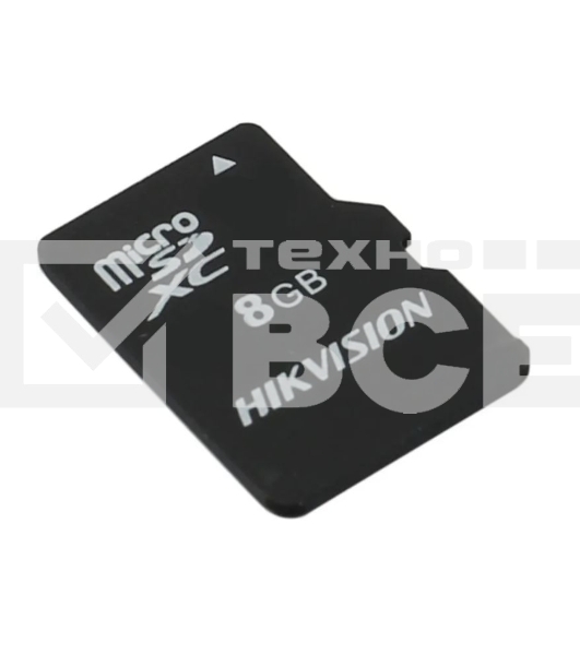 Флеш карта microSDHC 8GB Hikvision HS-TF-C1(STD)/8G/ZAZ01X00/OD <HS-TF-C1(STD)/8G/ZAZ01X00/OD> (без SD адаптера) R/W Speed 90/12MB/s