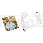 Автомобильная зарядка (от прикуривателя) 2USB 2.4A для Apple 8-pin More choice AC22i, белый, фото3