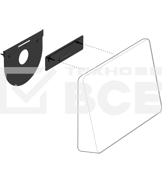 Держатель Logitech Wall Mount for Tap настенное крепление для Logitech Tap