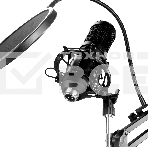 Микрофон проводной Оклик SM-600G 2.5м черный, фото7