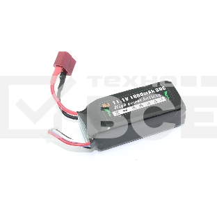 Аккумулятор Li-Pol 11.1v 802555 1800mah разъем T-plug