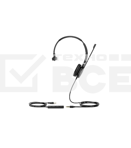 Гарнитура YEALINK UH36 Mono-UC Моно, Проводная, HD звук, USB и 3,5 mm jack, шт