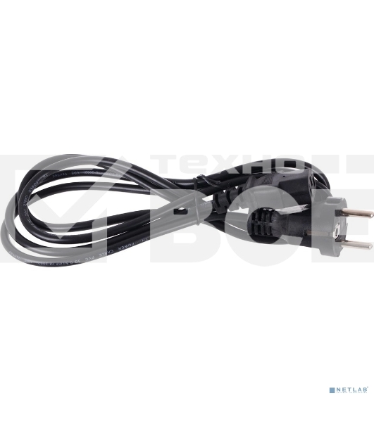 Кабель компьютер - розетка 1.8m 220V (Европейский стандарт) VCOM/TELECOM