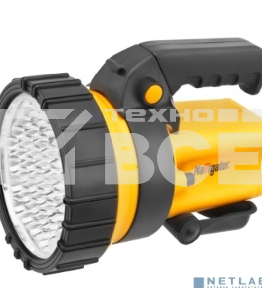 Фонарь NAVIGATOR 94 966 NPT-SP10-ACCU Прожект. 37LED, аккум.4В, 4Ач.