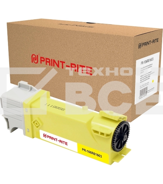 Картридж лазерный Print-Rite TFX352YPRJ PR-106R01603 106R01603 желтый (2500стр.) для Xerox Phaser 6500N/6500DN/WC 6505N/6505DN
