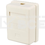 Розетка компьютерная 1-м ОП RJ45 CAT 5E бел. Rexant 03-0121, фото6
