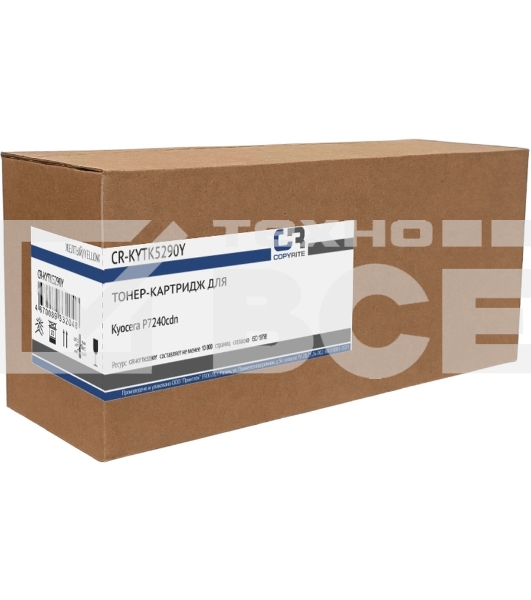 Картридж лазерный CopyRite CR-KYTK5290Y TK-5290Y желтый (13000стр.) для Kyocera P7240cdn