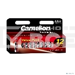 Батарейки Camelion Plus Alkaline BL12 LR03 (LR03-HP12, 1.5В) (12шт. в уп-ке), фото 1