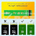 Защитный переходник SSD M.2 (NGFF), проверка ключа B+M, фото 1