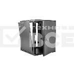 Шкаф ЦМО телекоммуникационный настенный сварной 12U (600  350) съёмные стенки, дверь металл, чёрный, фото 1