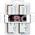 Оперативная память Kingston Fury Beast, DDR5, 32GB (2x16GB), 5200MHz, CL40, с радиаторами, RGB, белый, фото10