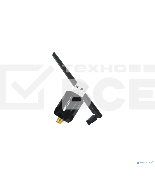 Сетевой адаптер ORIGO OW900A/A1A Wi-Fi 6 AX900 USB 2.0,2.4/5 ГГц, съемная антенна 5 dBi