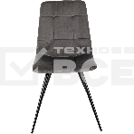 Стул для дома Бюрократ CH-K1_2 комплект 2 шт т. серый Holland 18 металл черный на ножках (CH-K1_1/HL18_2), фото11