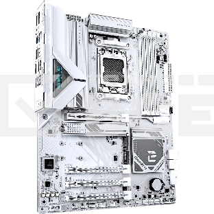 Материнская плата Gigabyte B850 EAGLE ICE, AM5, AMD B850, 4xDDR5, 4xSATA, 3xM.2, 1xPCIe 5.0 x16, 1xPCIe 4.0 x4, 2xPCIe 3.0 x1, 1xDP (v1.4), 1xHDMI (v2.1), 1x2.5Gb LAN, 2xUSB-A 10Gbps, 2xUSB-A 5Gbps, 6xUSB-A 2.0, 1xUSB-C 5Gbps, 3x3.5 мм, 7.1, ATX