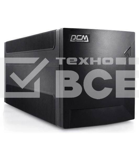 Источник бесперебойного питания Powercom Raptor RPT-1500AP 900Вт 1500ВА черный