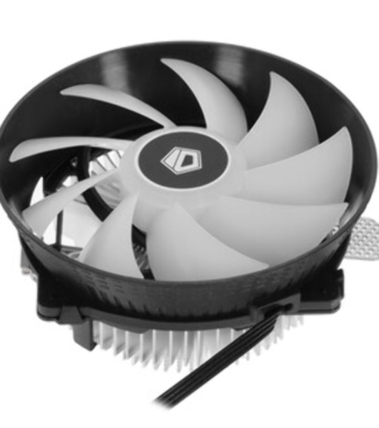 Кулер ID-COOLING DK-03 RAINBOW черный/серебристый 120мм алюминий 1800rpm 26db 4-pin 100W 63мм