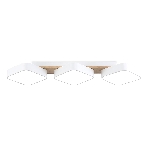 Светильник Ambrella light FL4877/3 WH/WD белый/дерево 54W 3000-6000K 680*200*70 (без ПДУ), фото 1