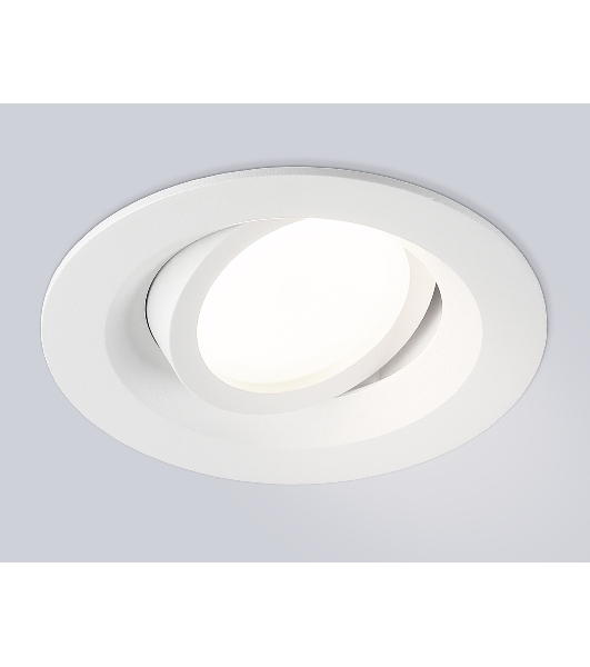 Встраиваемый поворотный точечный светильник Ambrella light TN102741 WH белый IP20 GU5.3 D95*25