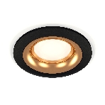 Комплект встраиваемого светильника Ambrella light XC7622005 SBK/PYG черный песок/золото желтое полированное MR16 GU5.3 (C7622, N7014), фото3