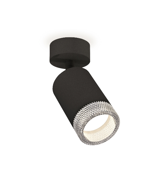 Светильник Ambrella Light XM6313001 SBK/CL черный песок/прозрачный MR16 GU5.3 (A2210, C6313, N6150)