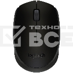 Мышь беспроводная Logitech B170 черный, 1000 dpi, радиоканал, USB, кнопки - 3, фото 1