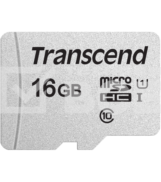 Флеш карта microSD 16GB Transcend microSDHC Class 10 UHS-1 U1, (без адаптера), TLC