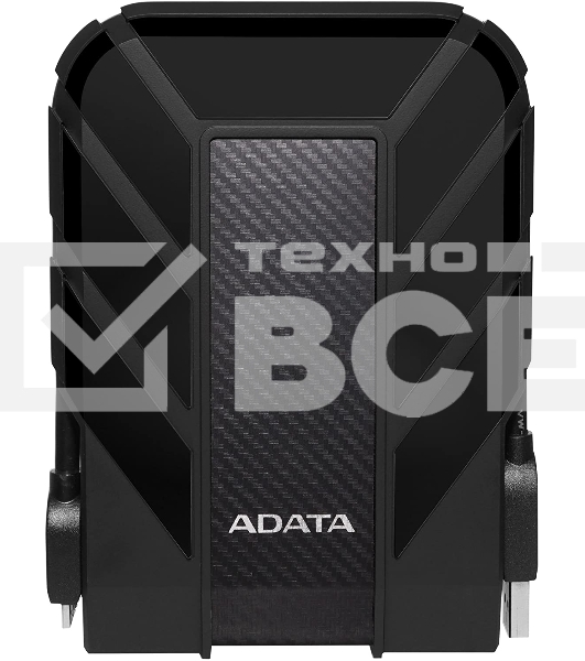 Внешний жесткий диск AData USB 3.0 2Tb AHD710-2TU3-CBK DashDrive Durable 2.5