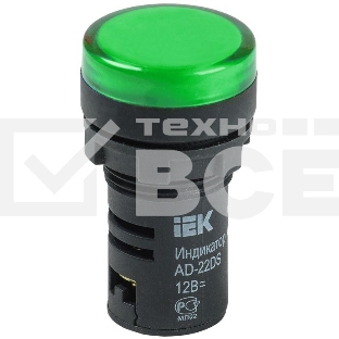 Арматура светосигнальная AD-22DS 230В зел. ИЭК BLS10-ADDS-230-K06