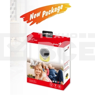 Интернет-камера Genius QCam 6000 красная (Red) new package