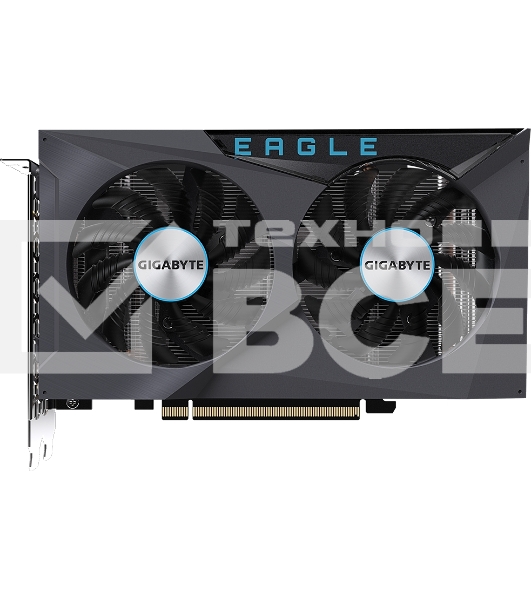 Видеокарта Gigabyte PCI-E GV-R65XTEAGLE-4GD AMD Radeon RX 6500XT 4096Mb 64 GDDR6 2900/12000 HDMIx1 DPx1 HDCP Ret