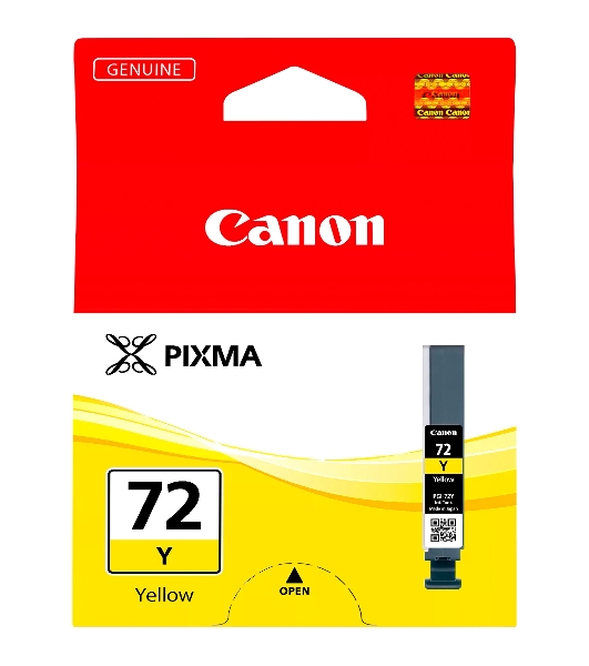 Картридж струйный PGI-72Y (6406B001), для Canon PRO-10, Желтый, 377 стр.