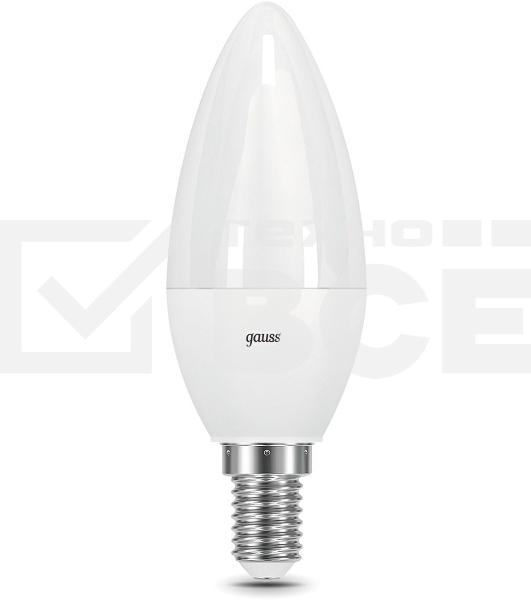 Лампа Свеча 7W 590lm 6500К E14 диммируемая LED