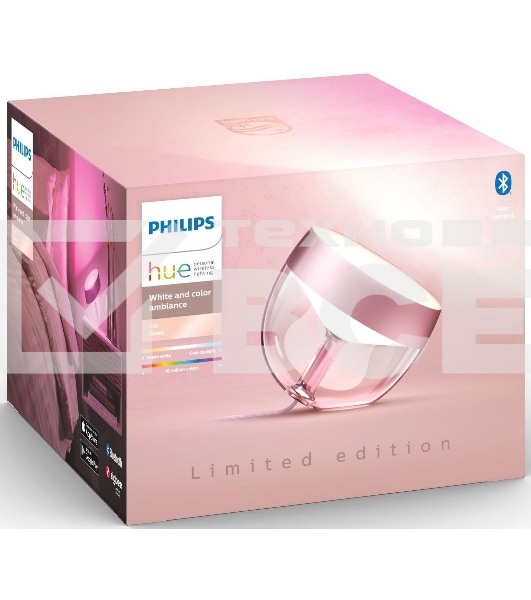 Умный светильник Philips Hue Светильник Hue Iris в розовом корпусе - лимитировання серия только Q4'20 Hue Iris gen4 EU/UK rose