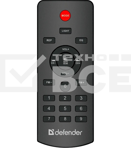 Портативная акустика Defender Rage 50 Вт Light/BT/FM/USB/LED/TWS черный