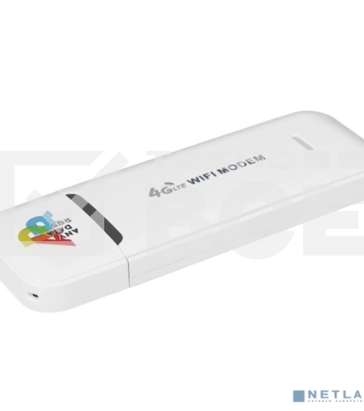 Модем 3G/4G Anydata W150 USB Wi-Fi Firewall +Router внешний белый
