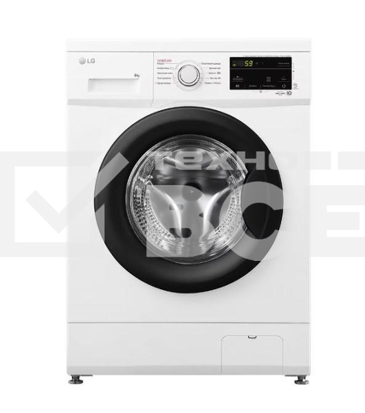 Стиральная машина LG F2J3NS8W белый, загрузка фронтальная 6 кг, 1200 об/мин., класс: А