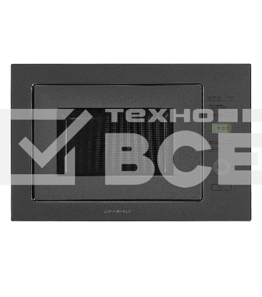 Микроволновая печь встраиваемая Maunfeld MBMO.25.7GG серый, 25 л, 900 Вт, переключатели - сенсор