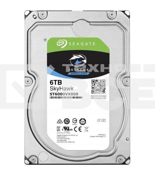Жесткий диск Seagate ST6000VX008 SATA 6TB 5400RPM 6GB/S 256MB