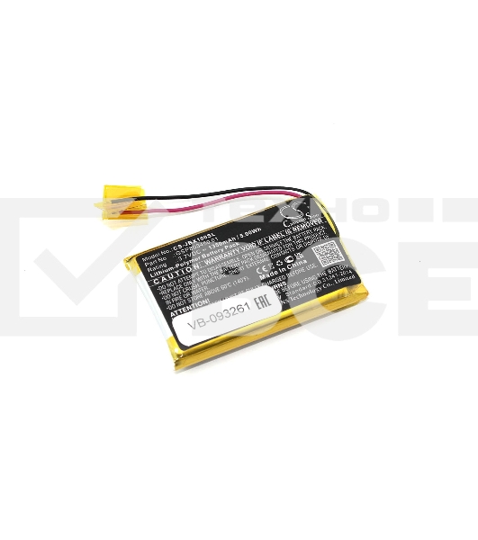 Аккумуляторная батарея CameronSino CS-JBX100SL для  JBL Free Charging Case 3.7V 1350mAh / 5.00Wh