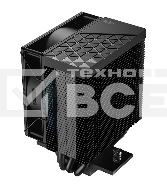 Кулер для процессора PCCooler R300 ARGB BK черный 92мм алюминий+медь 2200rpm 30db 4-pin 150W 133мм