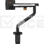 Кронштейн для мониторов Ultramounts UM725B черный 17'-32' макс.9кг крепление к столешнице поворот и наклон, фото11