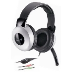 Гарнитура Genius HS-05A серый-чёрный, проводная, 3.5 мм, фото5