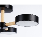 Светильник Ambrella light FL4823/3 BK черный 3000K-6400K 40W D580*160 (ПДУ ИК), фото10