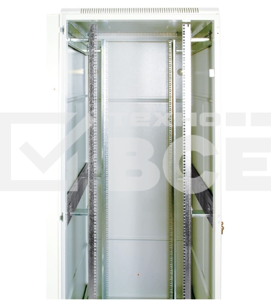 Шкаф коммутационный ЦМО ШТК-М-42.8.8-4ААА 42U 800x820мм пер.дв.перфор. задн.дв.стал.лист 2 бок.пан. 500кг белый