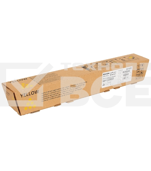 Картридж лазерный тип MP C3503 желтый для Ricoh Aficio MPC3003/3503 (18000стр)