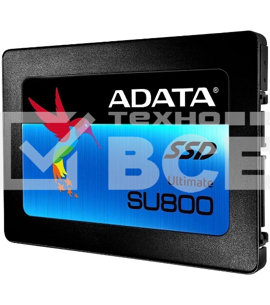 Накопитель SSD ADATA SU800, 256Gb, SATA III, 2.5