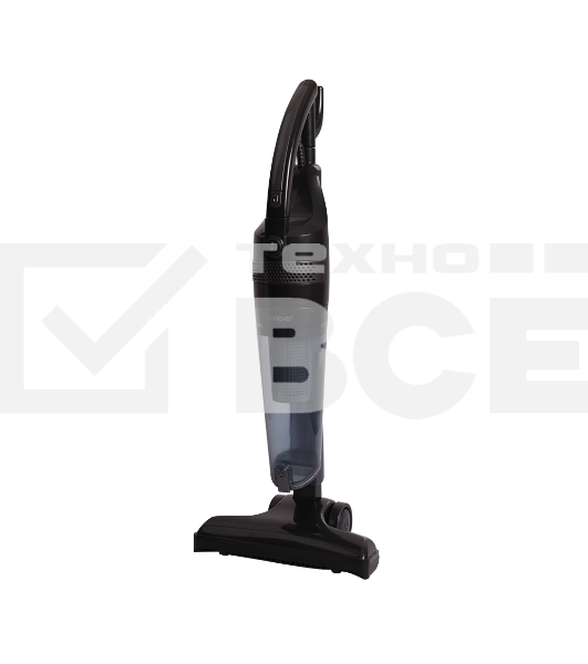 Пылесос вертикальный циклонного типа Endever SkyClean VC-293 черный/серый, питание от сети, 120 Вт, уборка сухая, пылесборник 1.5 л