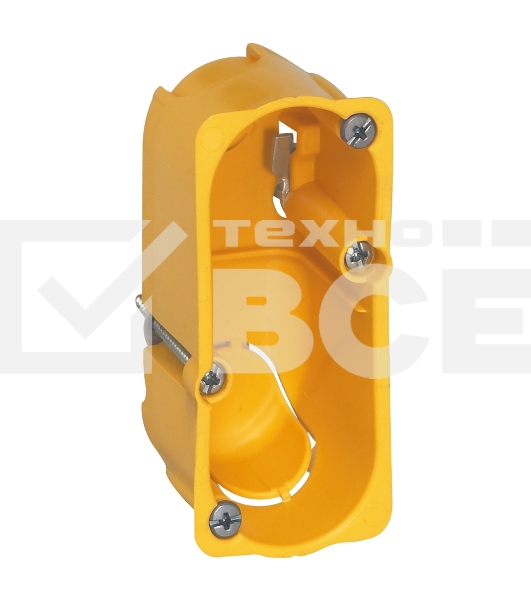 Batibox Коробка для сухих перегородок 1/2 п., 1 модуль, глубина 40